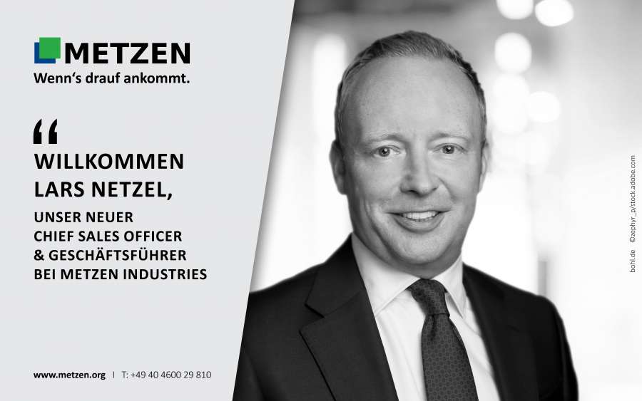 Willkommen Lars Netzel im METZEN Team!